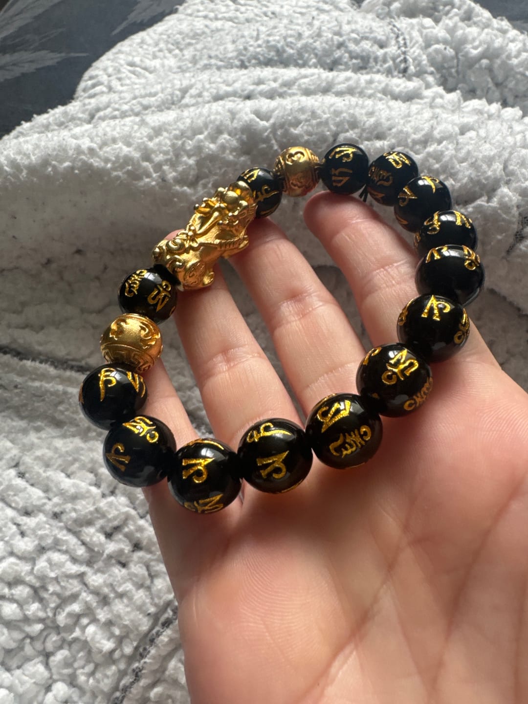 Customer photo review of The Feng Shui Wealth & Good Fortune Bracelet