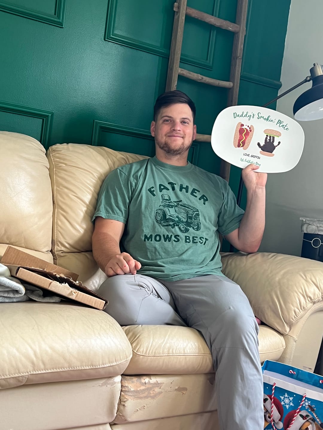 Customer photo review of Father Mows Best