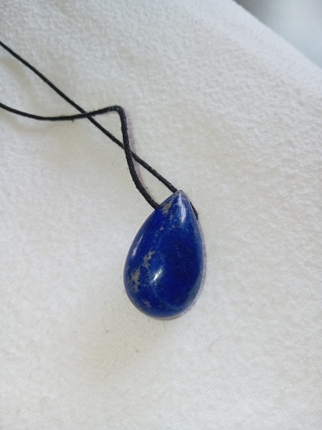 Customer photo review of Lapis Lazuli Collier