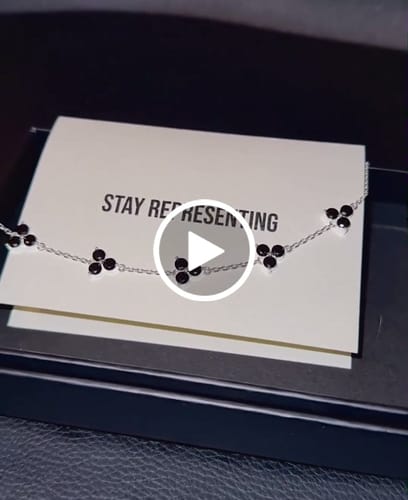 Customer video review of Como Link Bracelet  - Silver Onyx