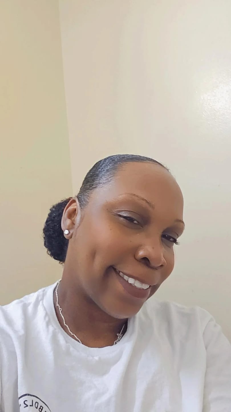 Customer photo review of 6MM Moissanite Earrings