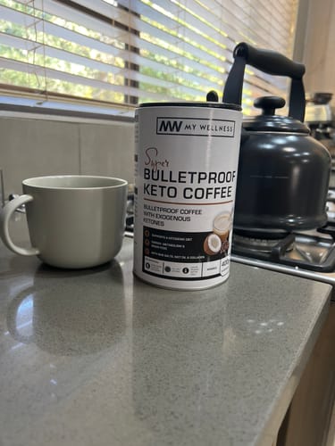 Customer photo review of My Wellness Super Bulletproof Keto Coffee 400g