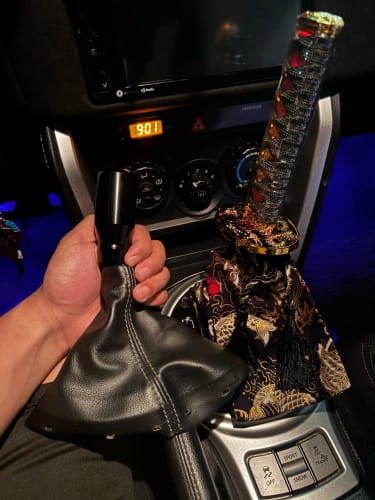 Customer photo review of Katana Sword Shift Knob