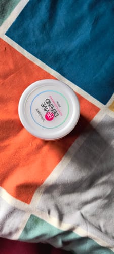 Customer photo review of REVIVE & DEFEND INSTANT GLASS HAIR MASK