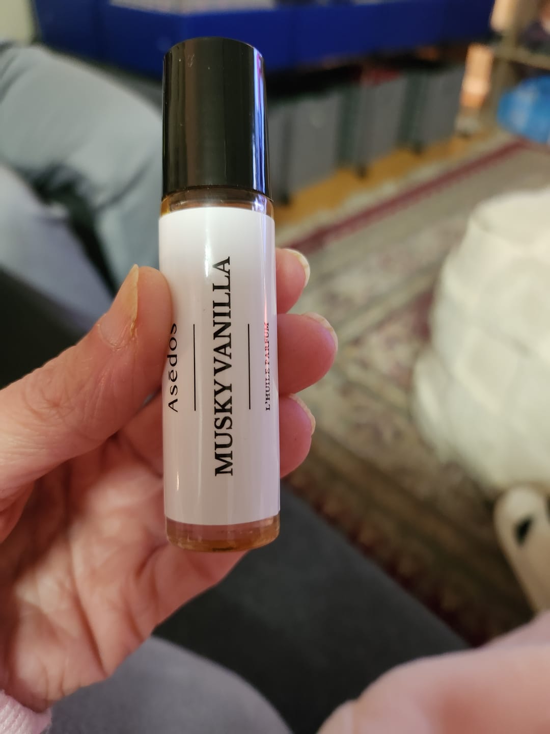 Customer photo review of MUSKY VANILLA PERFUME OIL