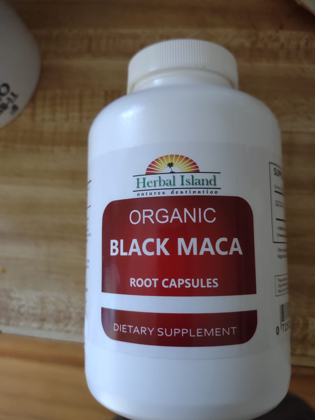 Customer photo review of Black Maca Root Capsules