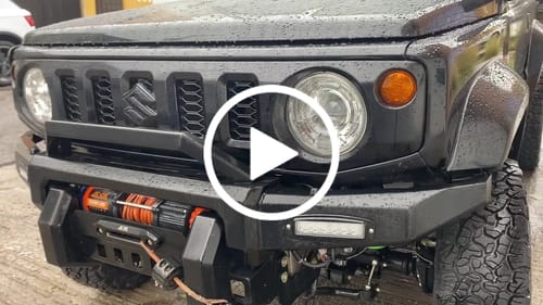 Customer video review of Defensa HD1 para Suzuki Jimny