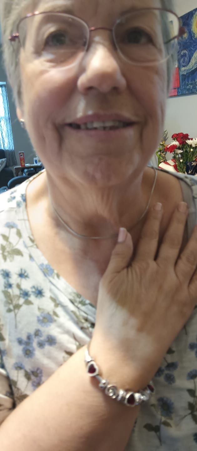 Customer photo review of To My Wife - Forever Love Bracelet