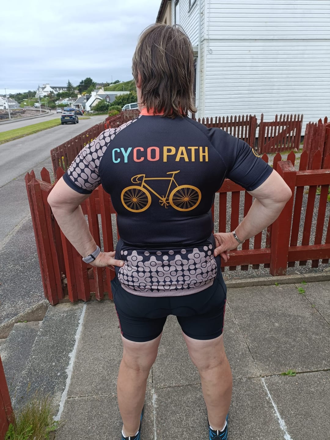 Customer photo review of Cycopath Cycling Jersey