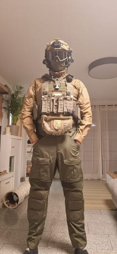 Customer photo review of SHIELD Germany BRAVO 3x Lang-Magazintasche CLICK-Modul Steingrau-Oliv