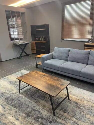 Customer photo review of Flycity Portable Folding Coffee Table With No Assembly Required