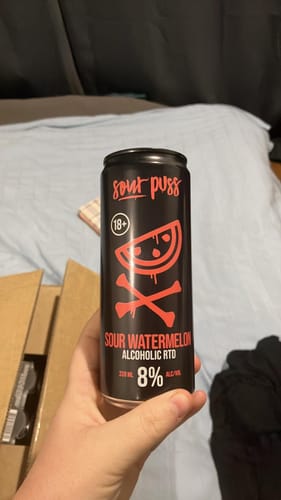 Customer photo review of Sour Puss RTD Mixed 24 x  330ml
