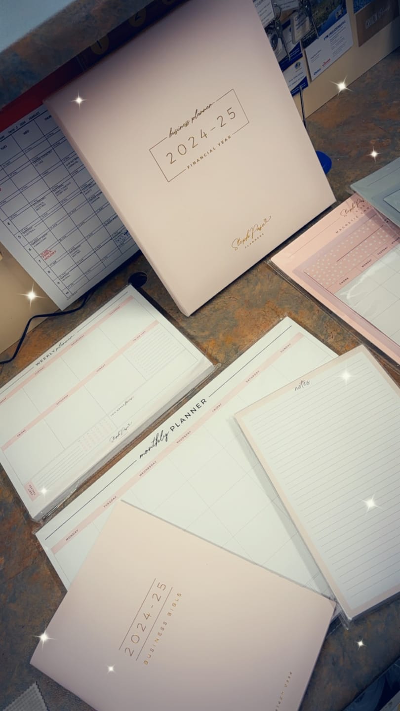 Customer photo review of 2024/25 Financial Year Business Planner - BLUSH