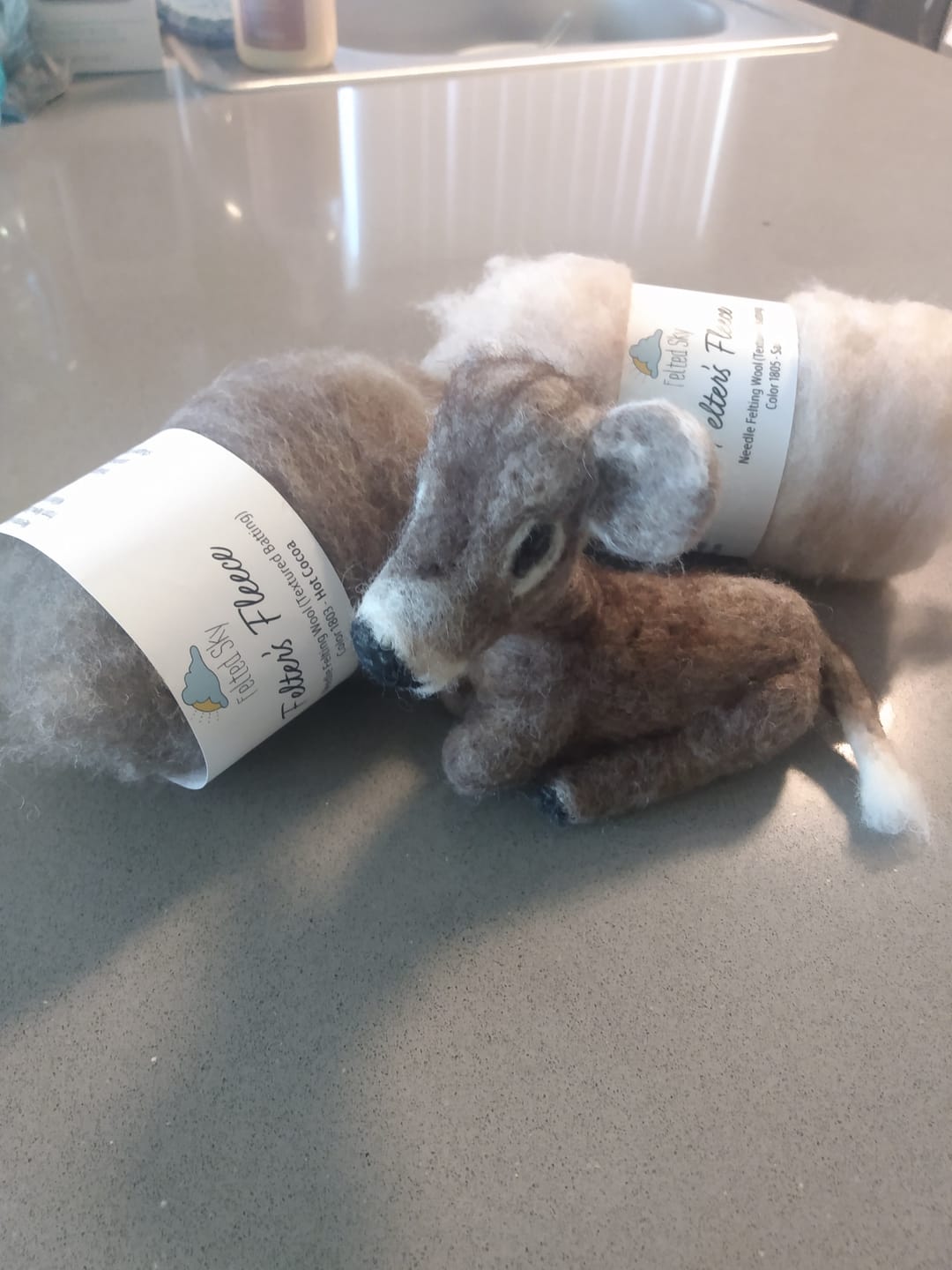 Customer photo review of Felter's Fleece - 1 oz.