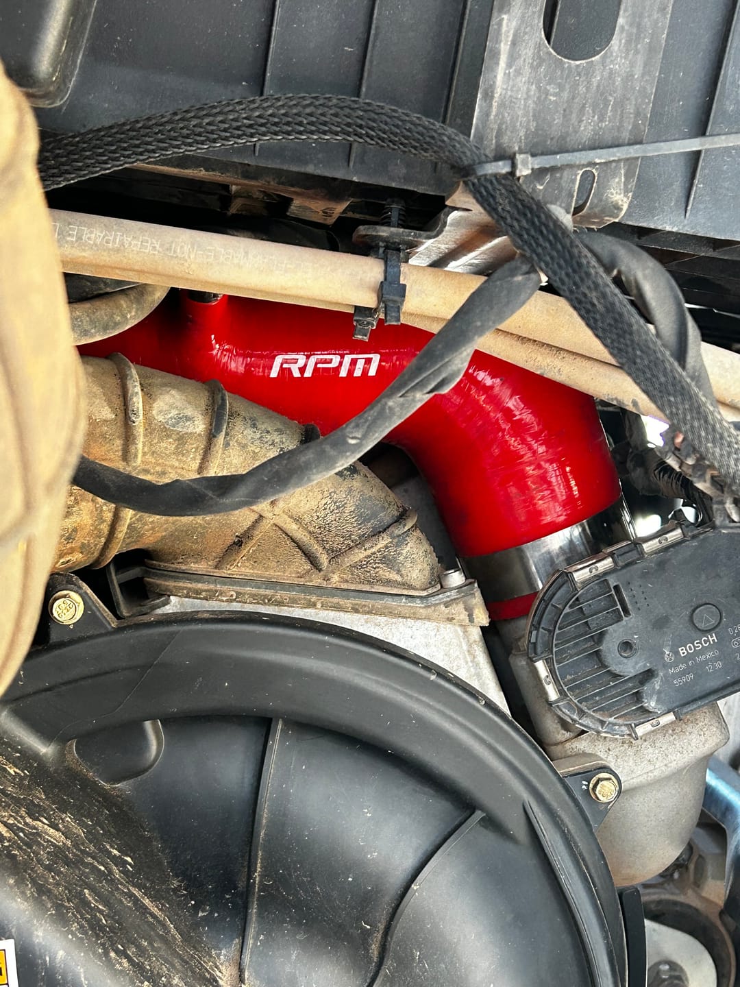 Customer photo review of RPM SxS Polaris RZR Turbo XPT XP4 Turbo S Silicone Intake & Charge Tube SET