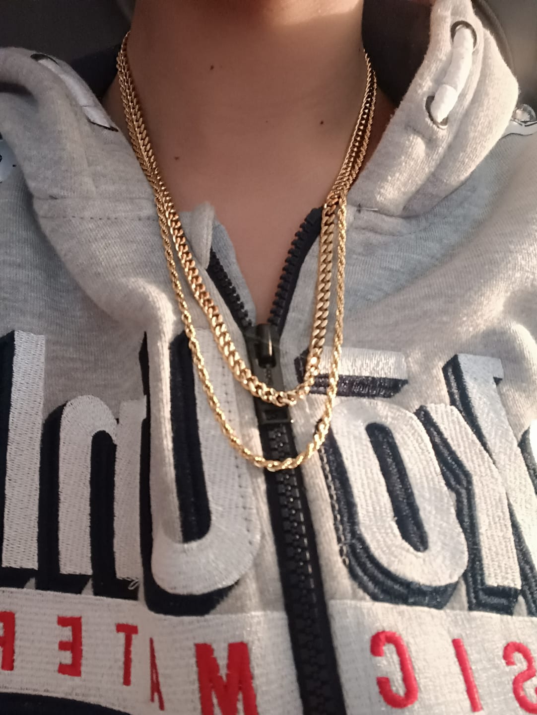 Customer photo review of Cadena Miami Cuban Oro 5mm