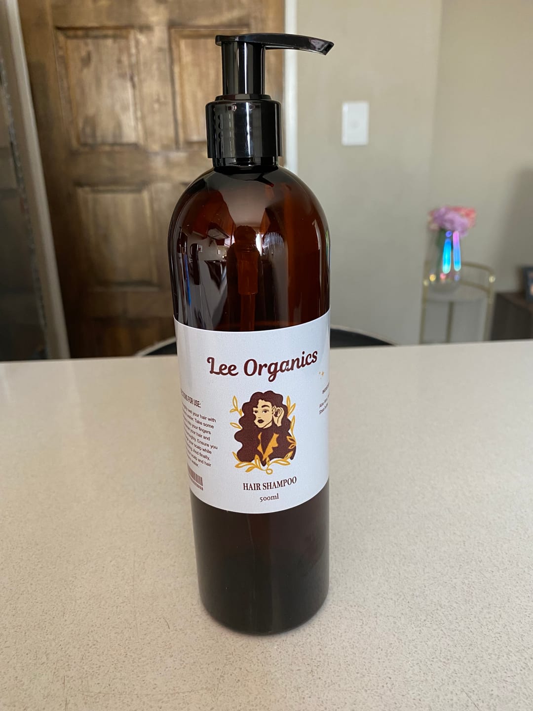 Customer photo review of 500 ml PET Boston Tall Bottle (24 mm neck) - No Closure - Amber