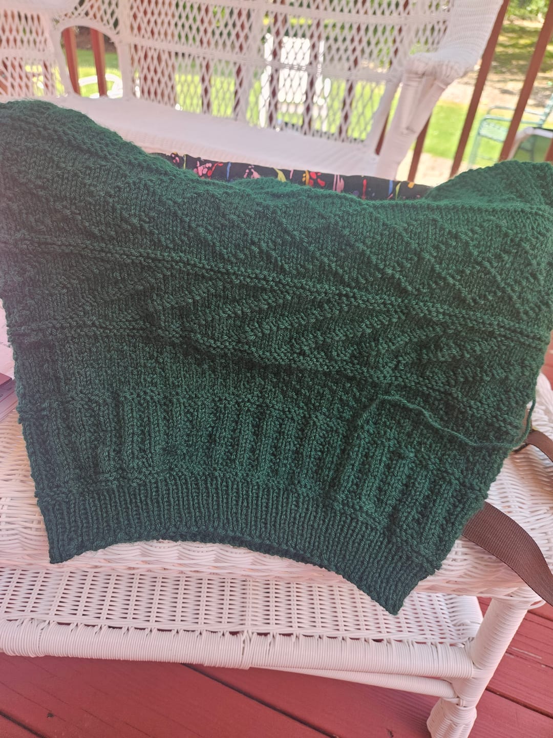 Customer photo review of Plymouth Yarn Dreambaby DK Acrylic Knitting Yarn