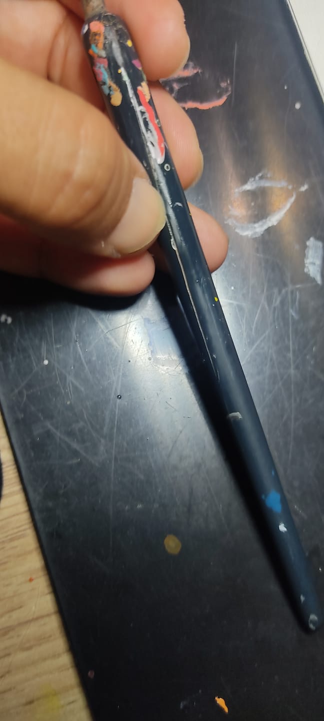 Customer photo review of Professional Detail Brushes (Set Of 9)