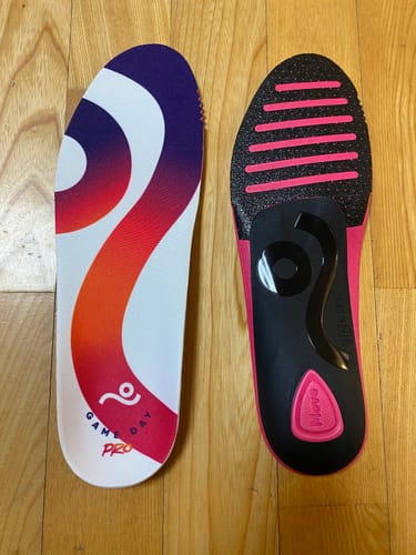 Customer photo review of Move Game Day Pro Performance Insoles