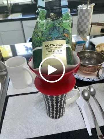 Customer video review of COSTA RICAN CIELOAZUL COFFEE FROM MONTEVERDE