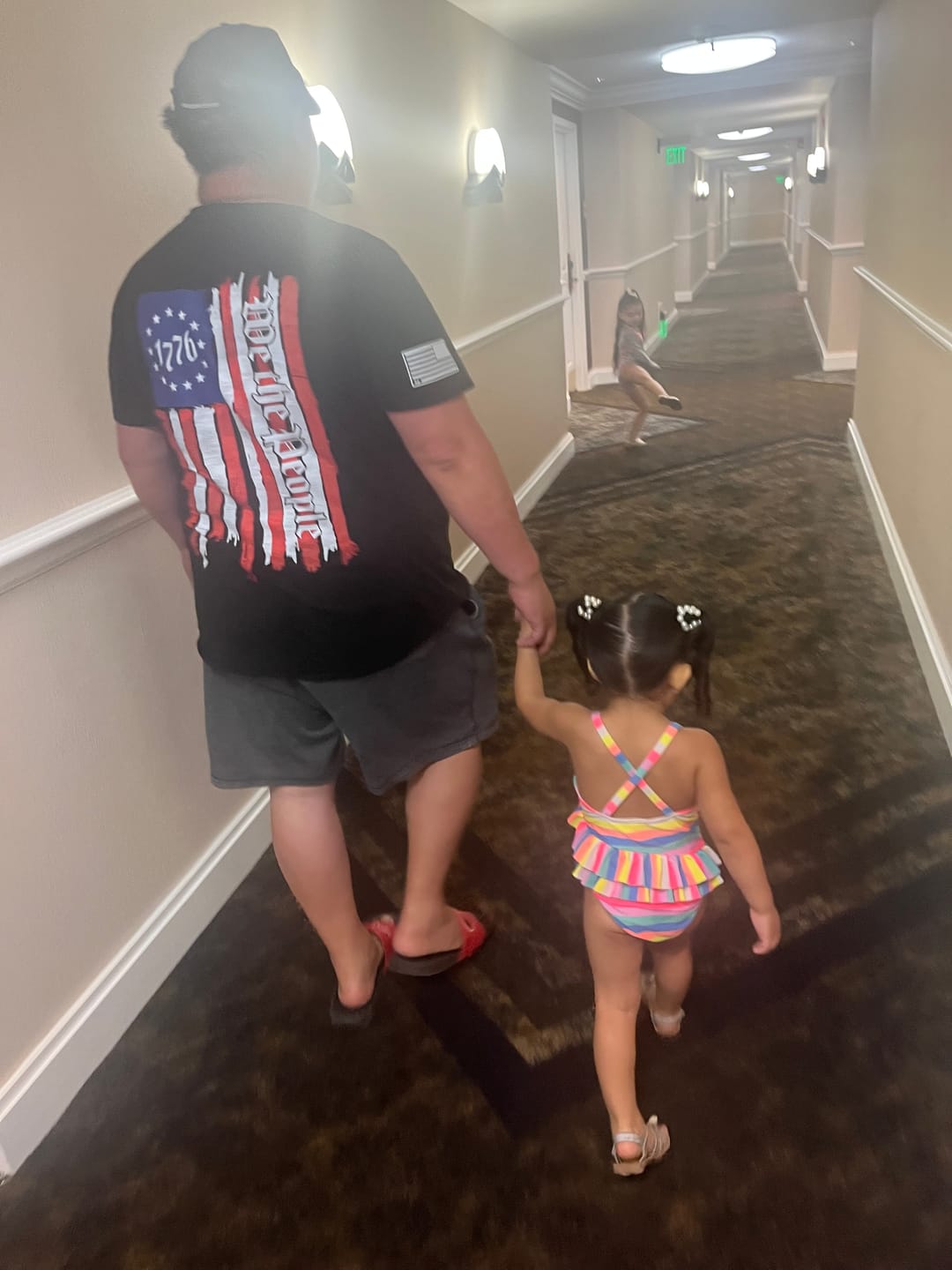 Customer photo review of We The People 1776 Flag T-Shirt