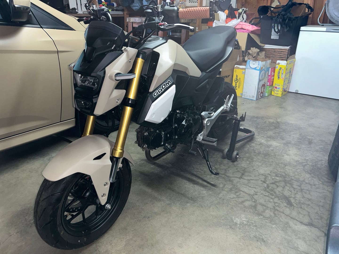 Customer photo review of Honda Grom Front Signals (2013-2020)