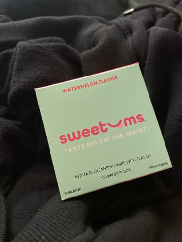 Customer photo review of Watermelon Flavored Wipes