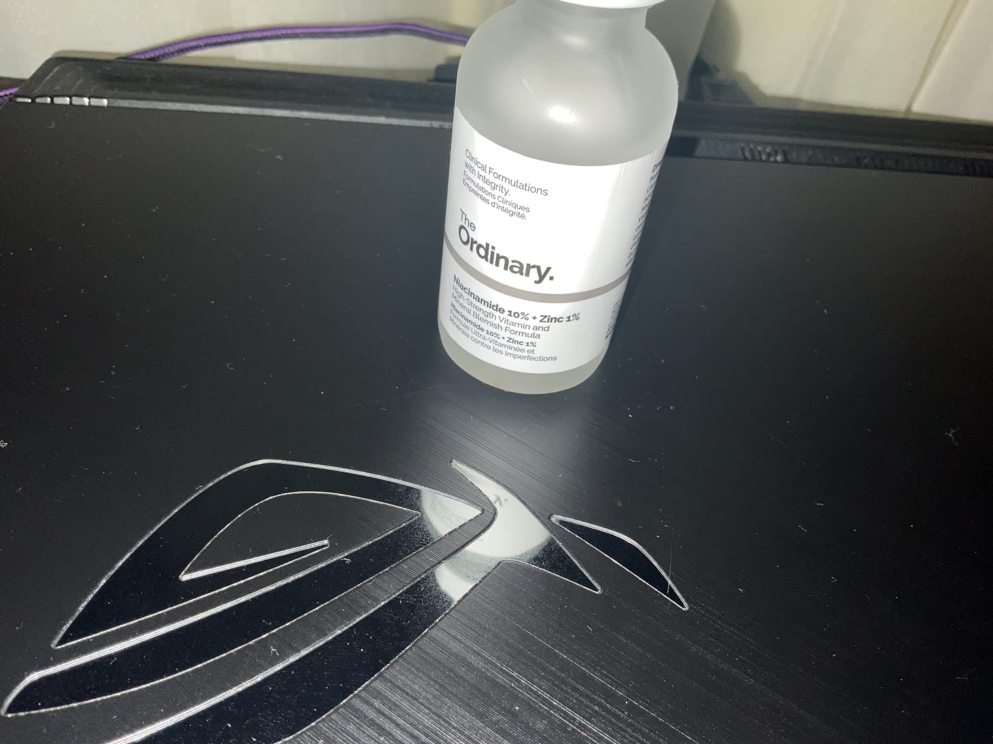 Customer photo review of Niacinamide 10% + Zinc 1% Oil Control Serum