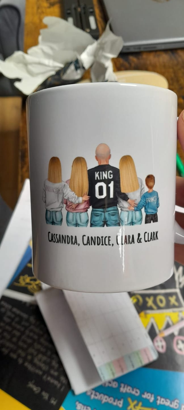 Customer photo review of Juste pour papa - Tasse personnalisée pour la fête des pères