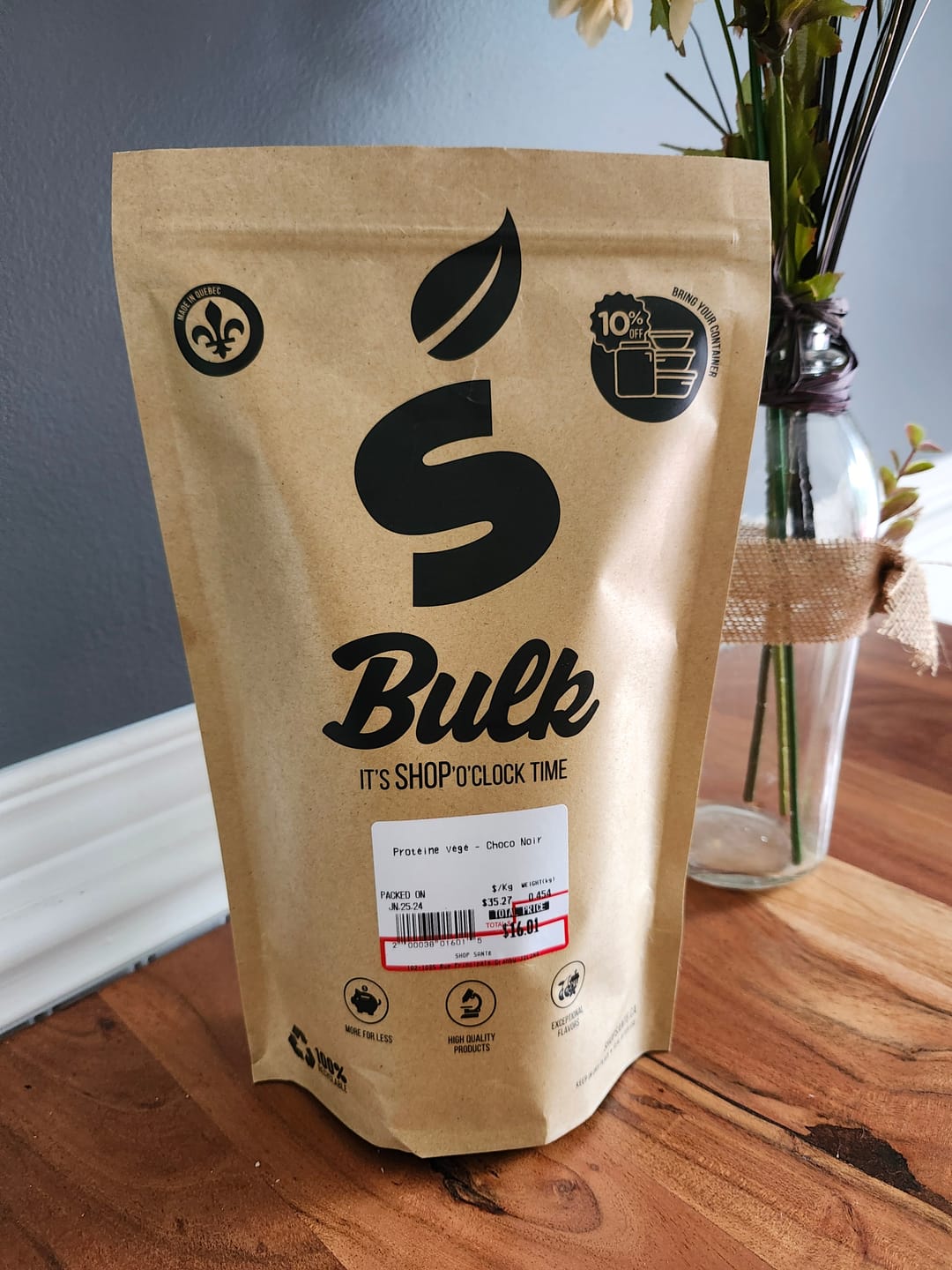 Customer photo review of VRAC - Protéine végétale (1lb)