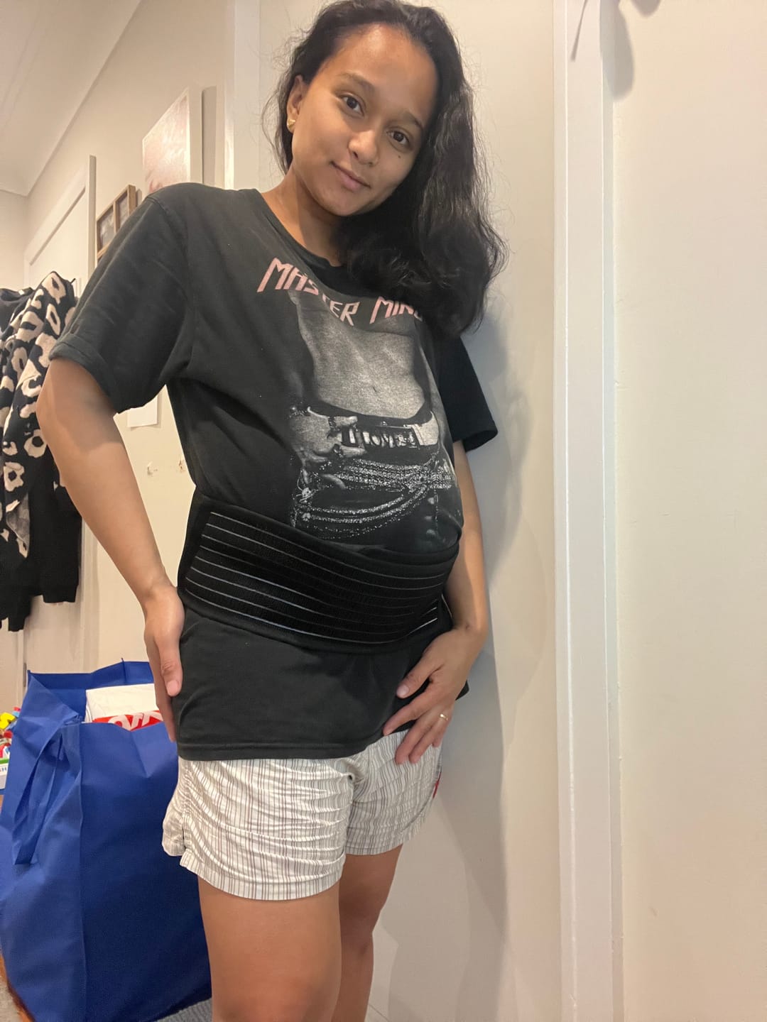 Customer photo review of Pregnancy Support Belt