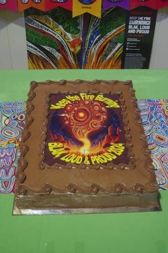 Customer photo review of A3 Rectangle Custom Edible Icing Image