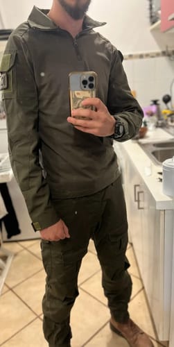 Customer photo review of סט טקטי - חולצה ארוכה + מכנס