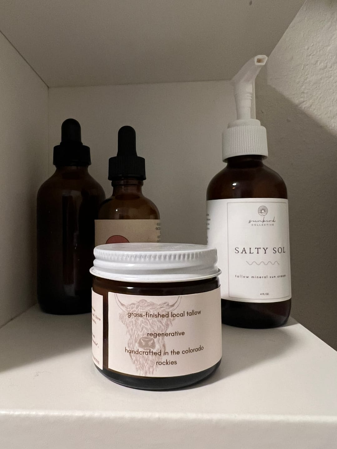 Customer photo review of sunbird / flora infused balm