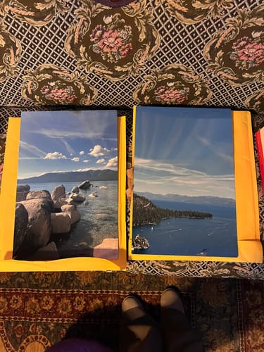 Customer photo review of High Definition Metal Prints