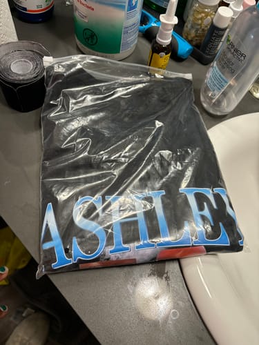 Customer photo review of CUSTOM VINTAGE TEE
