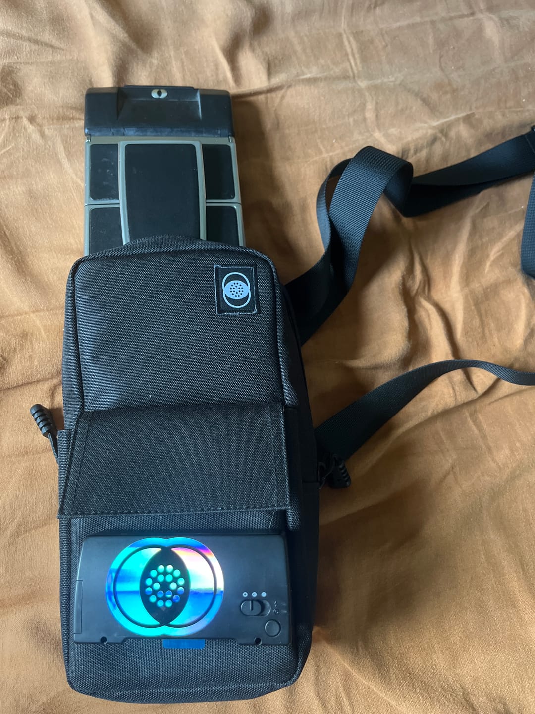 Customer photo review of Retrospekt SX-70 Sonar Autofocus Black Camera Bag