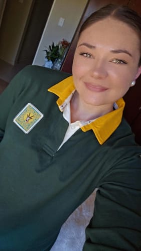 Customer photo review of SA Supporters Classic LS Rugby Jersey-OS Green