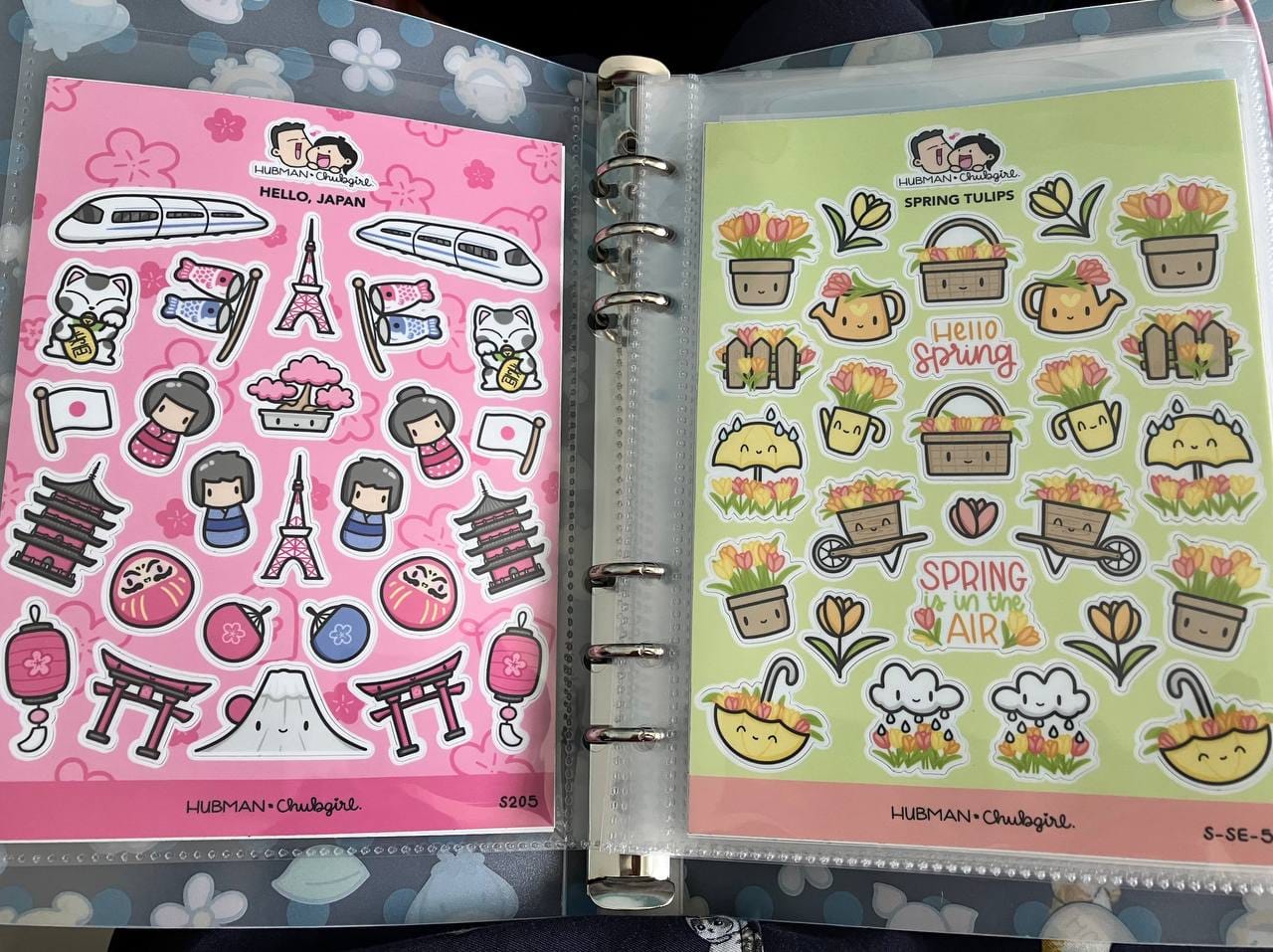 Customer photo review of Hello, Japan Sticker Sheet