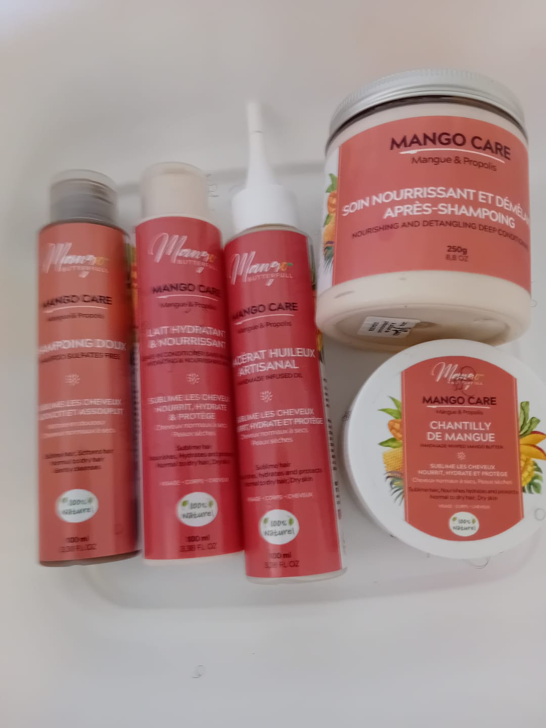 Customer photo review of Pack routine Mango CARE