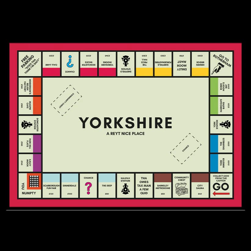 Customer photo review of Yorkshire-opoly - Print