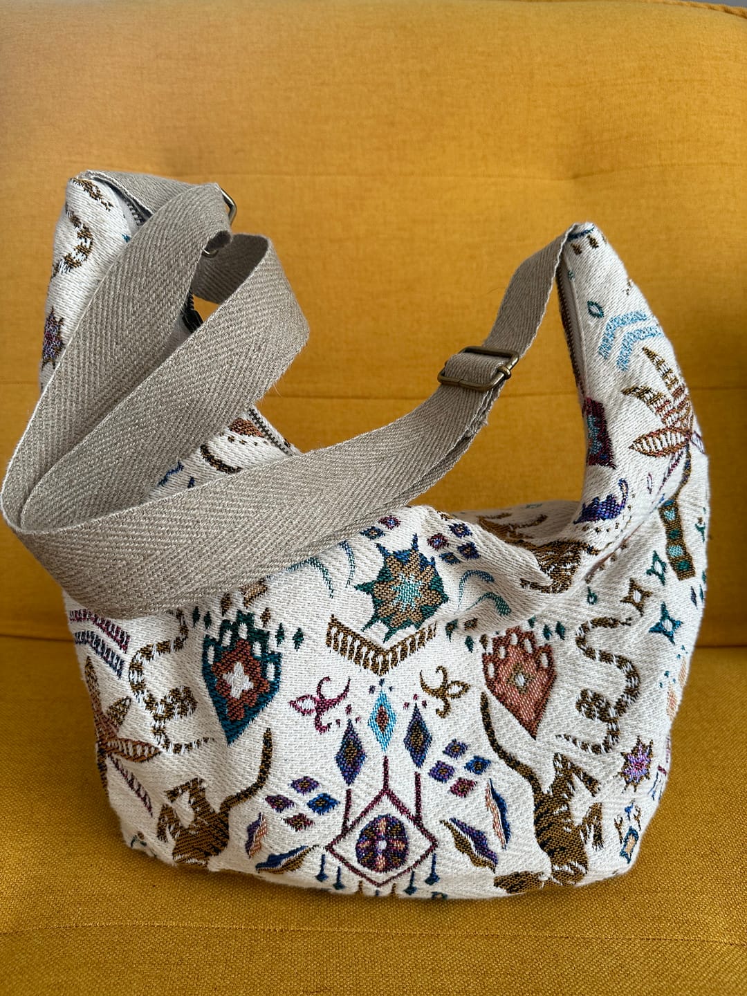 Customer photo review of Veste Annie - Velours côtelé ivoire