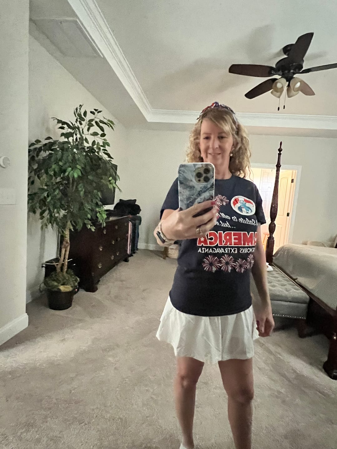 Customer photo review of Sam Eagle Salute To All Nations Muppet Vision 3D Shirt