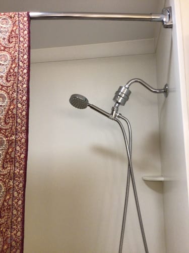Customer photo review of 1-Spray Handheld Shower Head Set