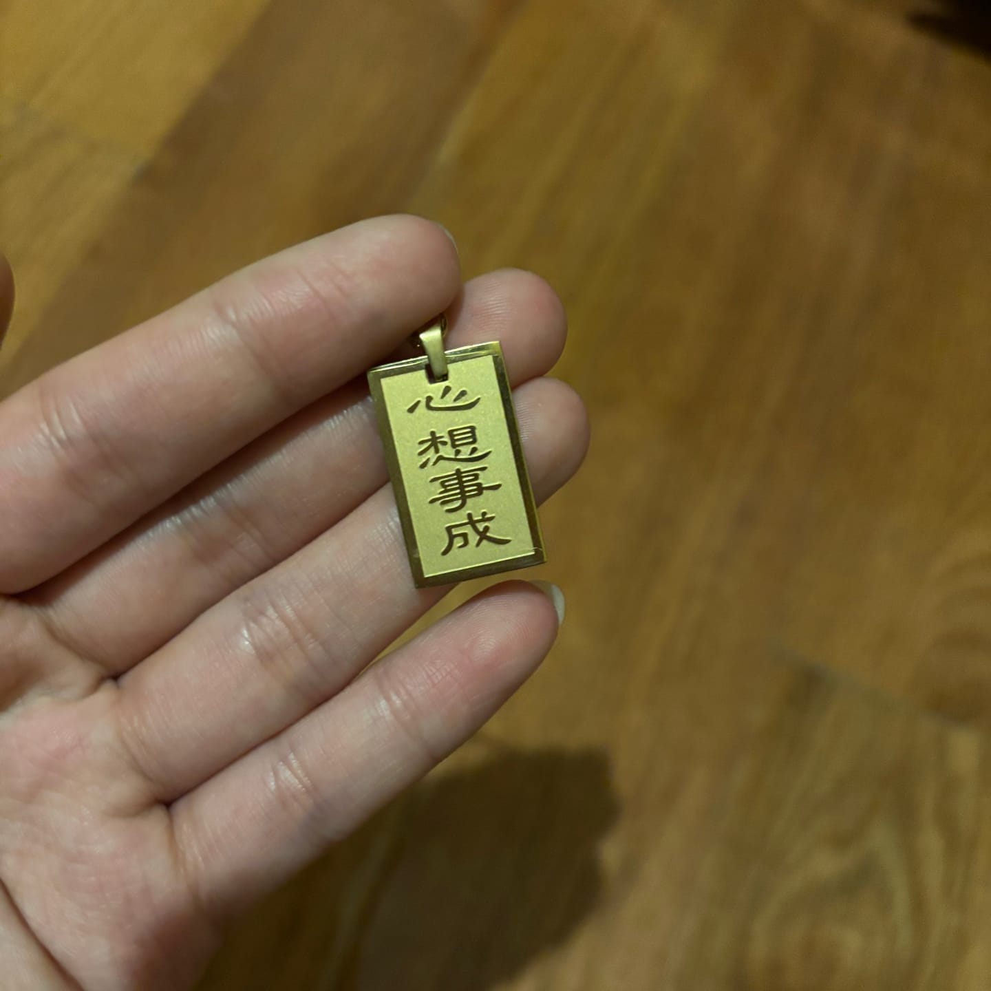 Customer photo review of Wishes & Dreams Good Luck Charm