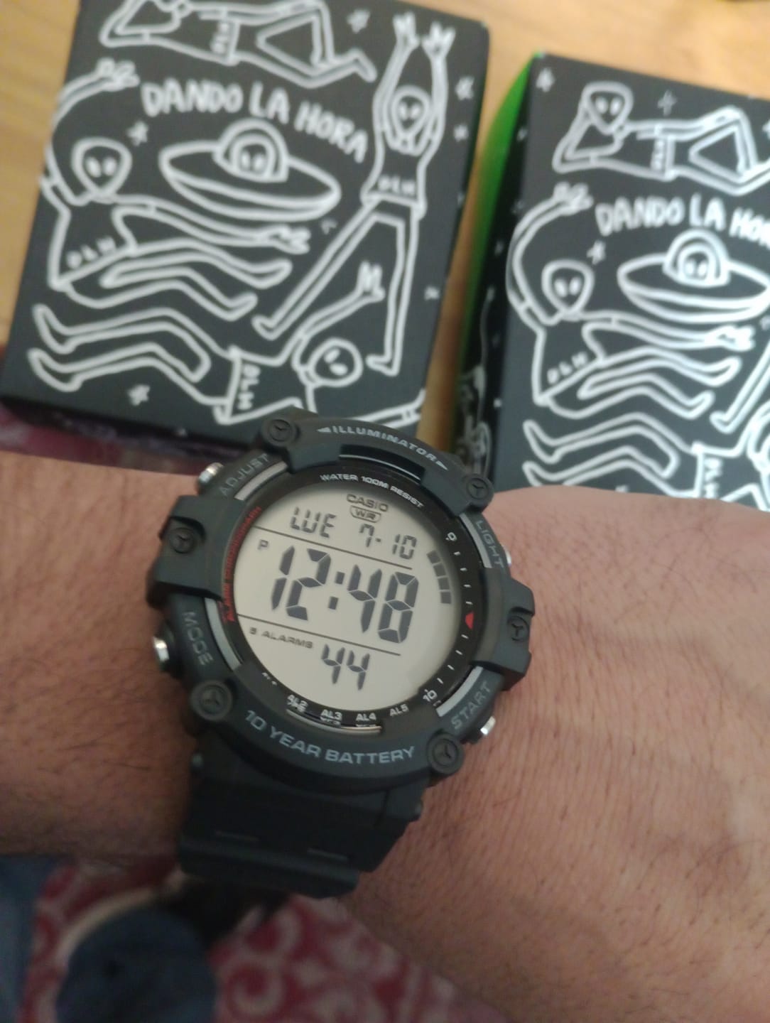Customer photo review of Reloj Casio Vintage AE-1500WH-1AVDF Negro