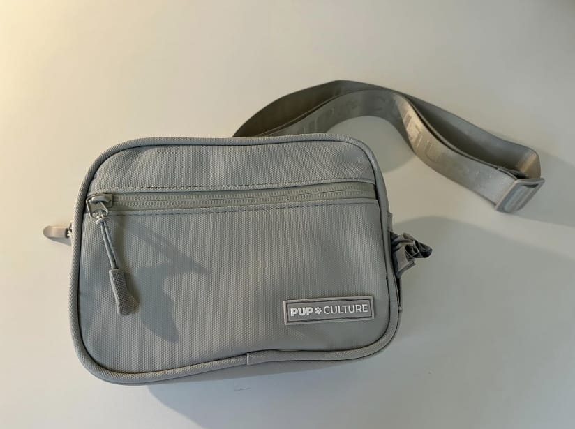 Customer photo review of Cross Body Dog Treat Bag *50% OFF Launch Sale*