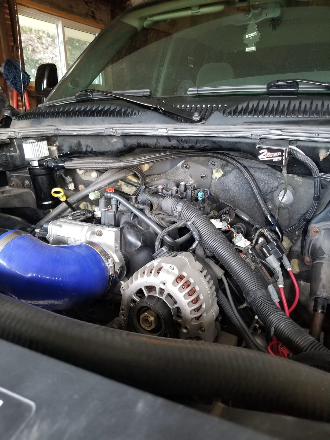 Customer photo review of Motion Raceworks Top Loader Billet Catch Can KIT 32-100K