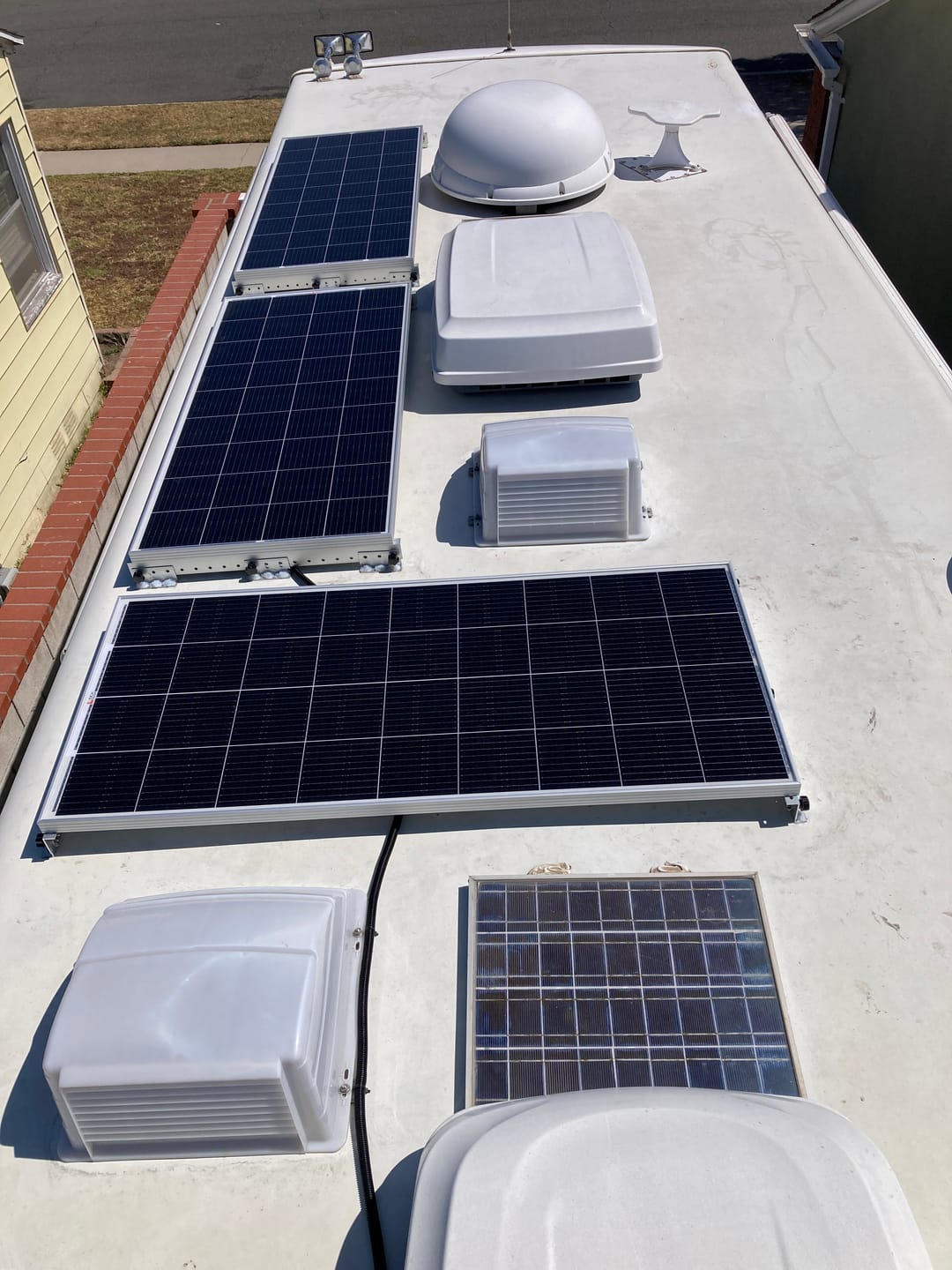 Customer photo review of RICH SOLAR MEGA 200 Watt Monocrystalline Solar Panel | Best 12V Panel for RVs and Off-Grid | 25-Year Output Warranty | UL Certified